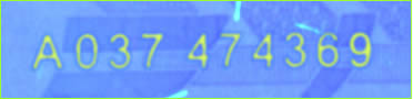 Features Visible under UV Light