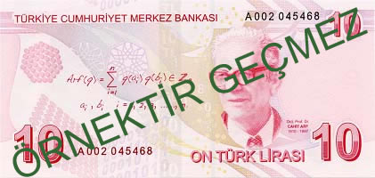 10 Türk Lirası