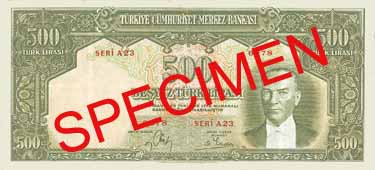 FIVE THOUSAND TURKISH LIRA FRONT FACE FIVE THOUSAND TURKISH LIRA FRONT FACE