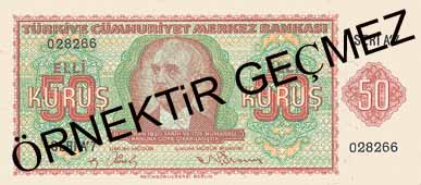 ELLİ KURUŞ ÖN YÜZ